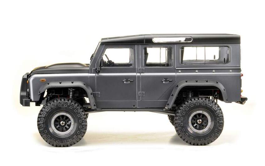 Scale Crawler Landi CR3.4 Grau, ARTR, 1:10<br>Crawler mit 2 Gang Getriebe, Portalachsen und Differenzialsperren