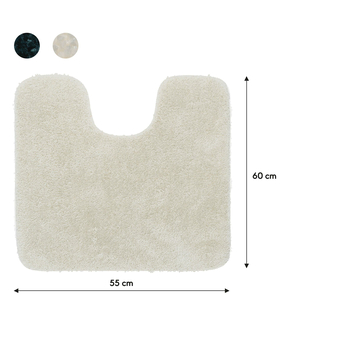 Sealskin toiletmat angora 55x60cm off-white