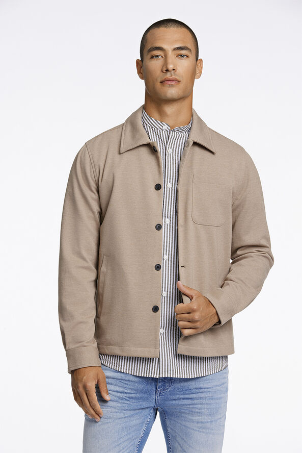 Lindbergh Superflex overshirt Sand mix