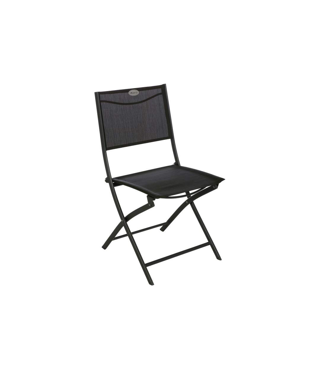 Chaise de jardin pliable Modula - Gris foncé