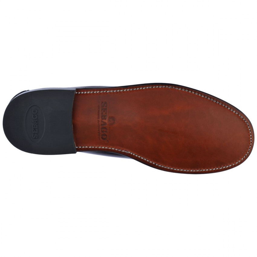 CLASSIC DAN Brown Burgundy MOCASSIN-Mocassin pour femme en cuir brossé