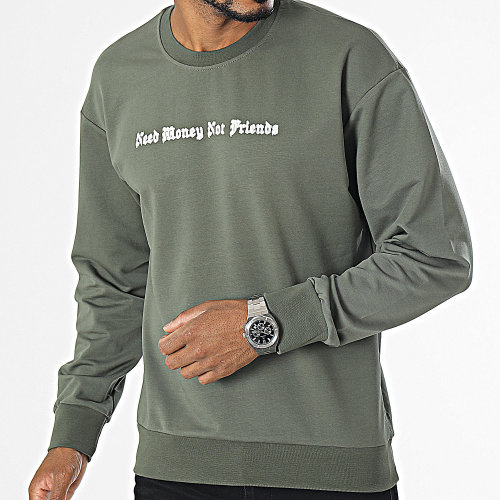 Sweat Crewneck Vert Kaki