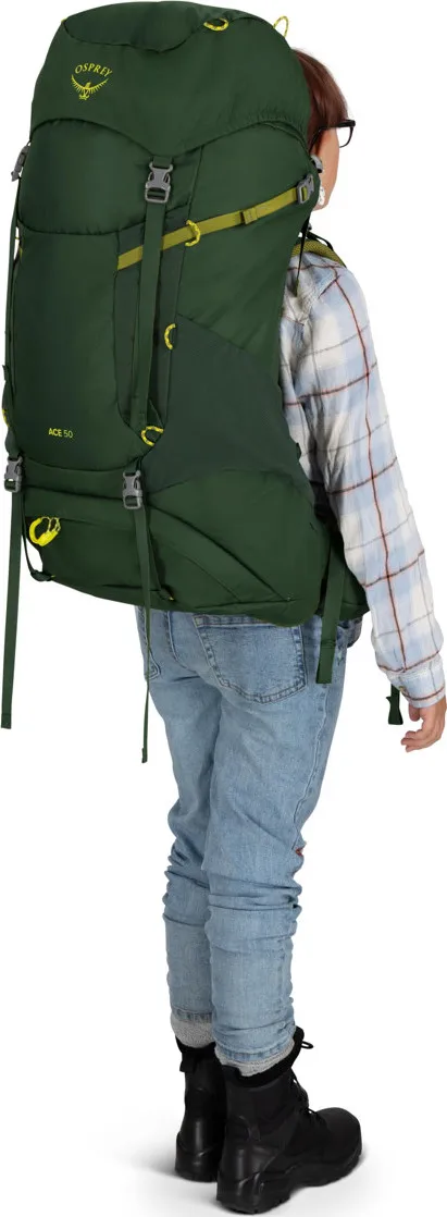 Osprey Kids' Ace 50 Green Canopy/Matcha Green