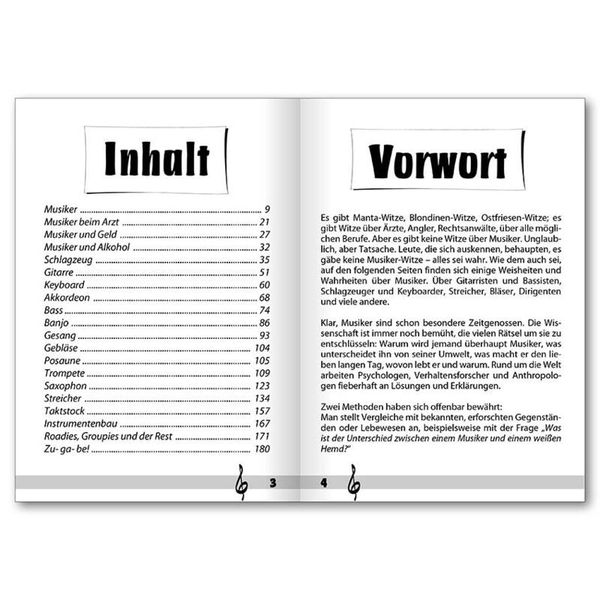 Voggenreiter Musikerwitze