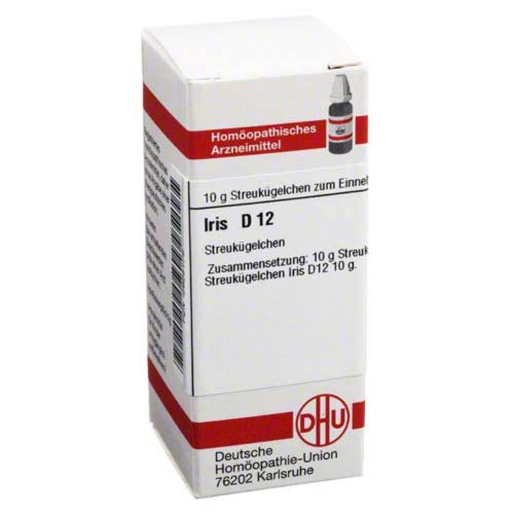 DHU Iris D 12 Globuli, 10 g