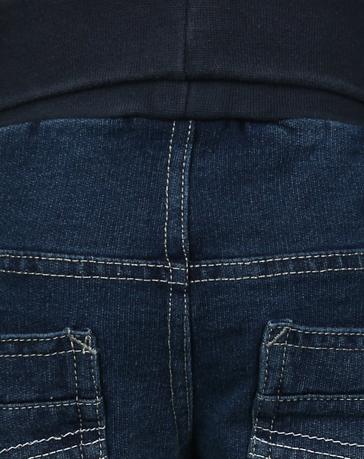 Sweat-Jeanshose JACKY ESSENTIAL in medium blue denim
