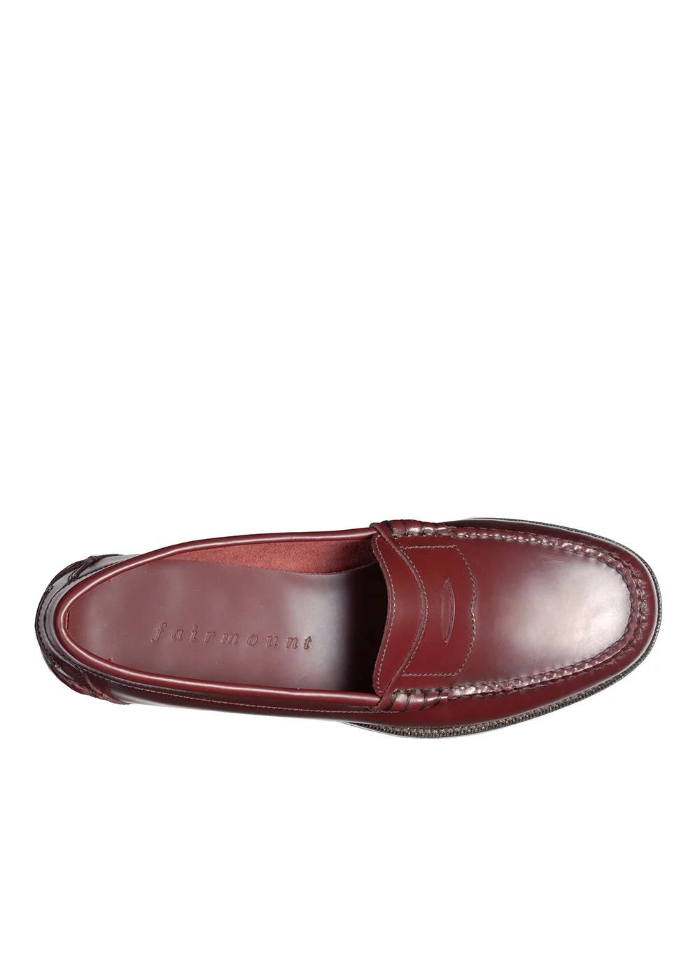 MOCASSIN W BEEFROLL CUIR BORDEAUX