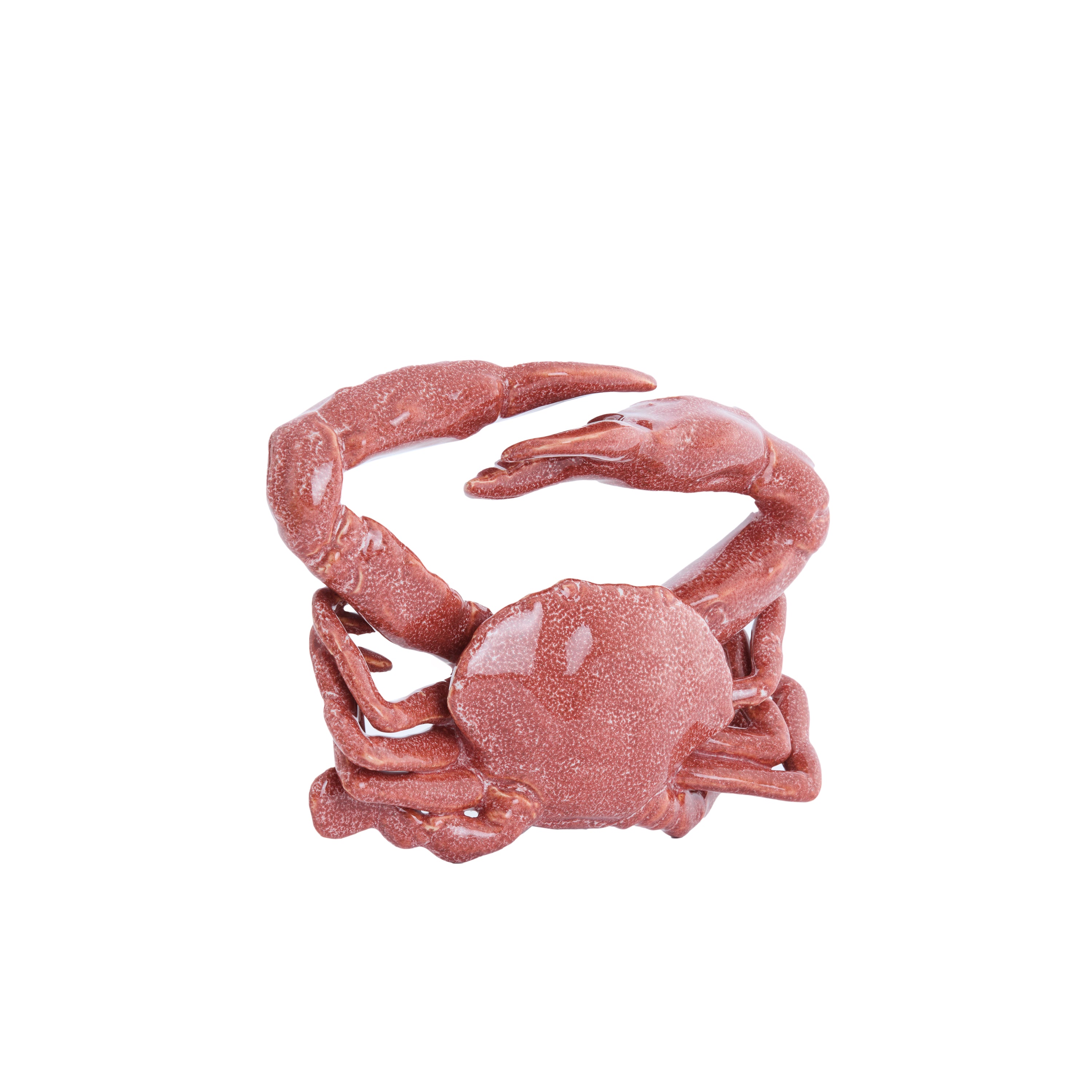 Light & Living - Ornament CRAB - Ã29x6.5cm - Rood