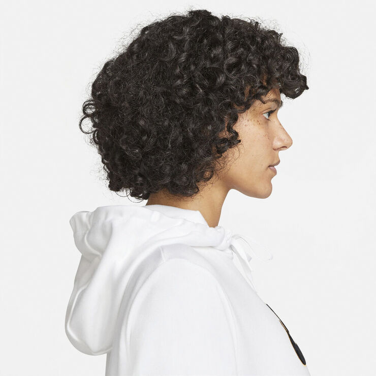 Nike Sportswear Fleece Haettetroje Hvid