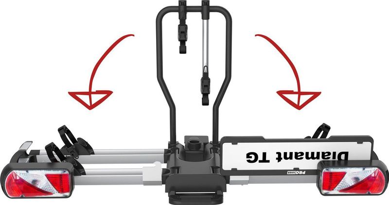 Pro User - Diamant FG2 - Fietsendrager - Zwart - Aluminium