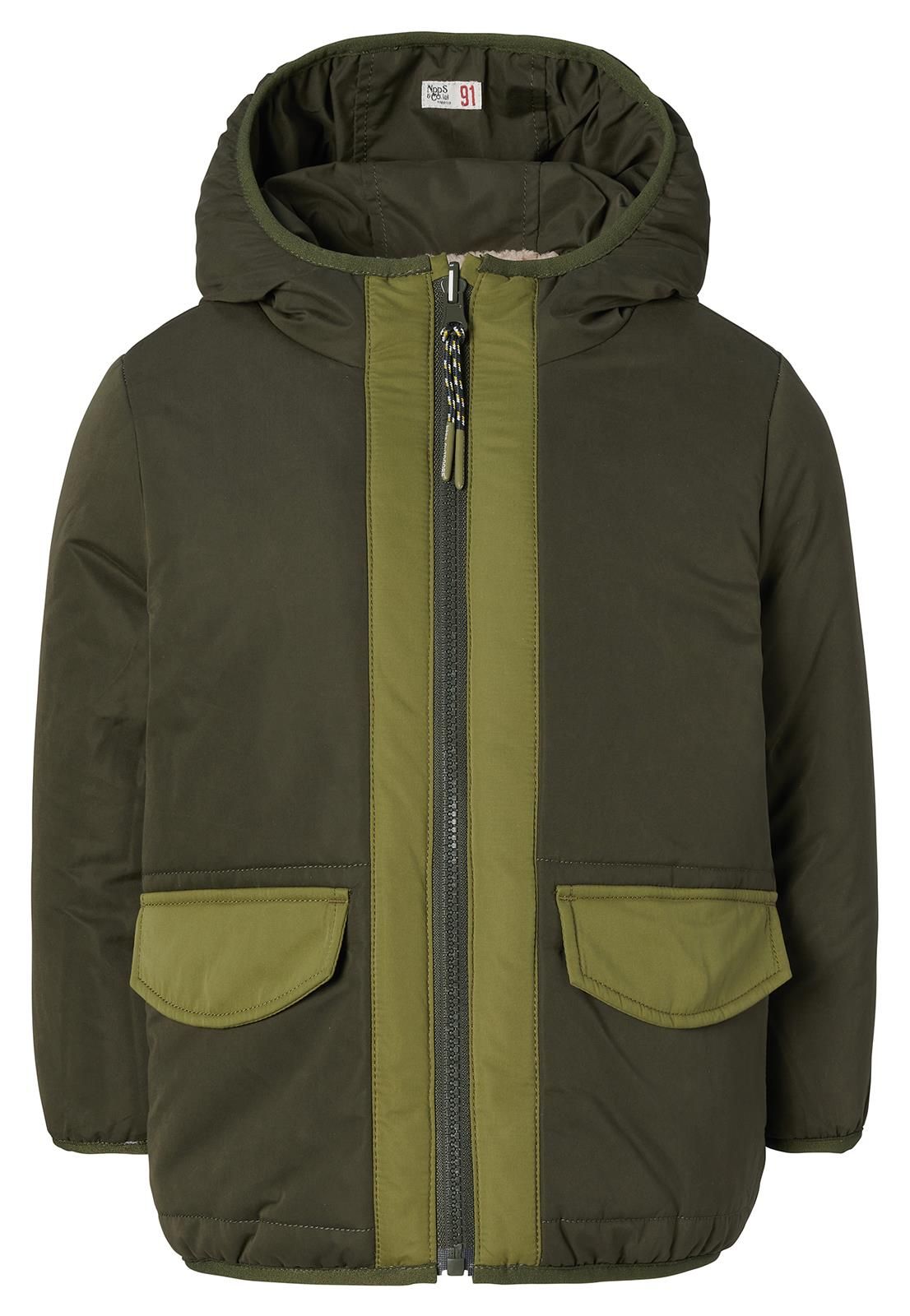 Noppies Kids Winterjas Hoyos - Reversible - Forest Night