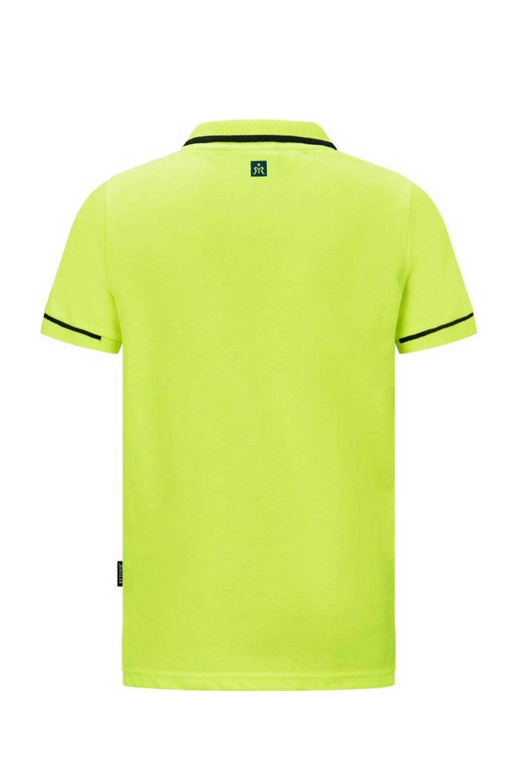Retour Jeans polo Lucas neon geel