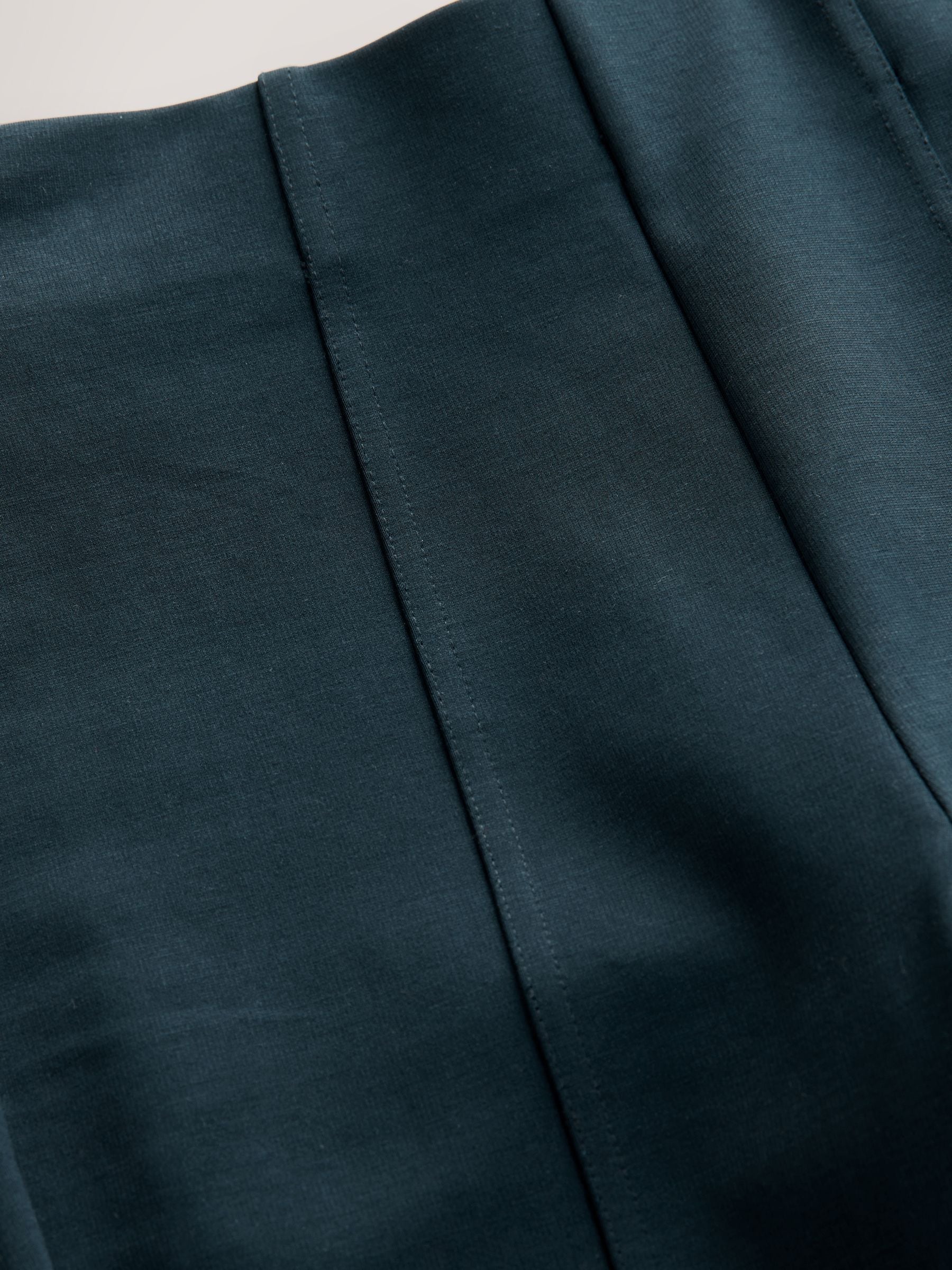 Marineblauw - Legging van ponte-stof