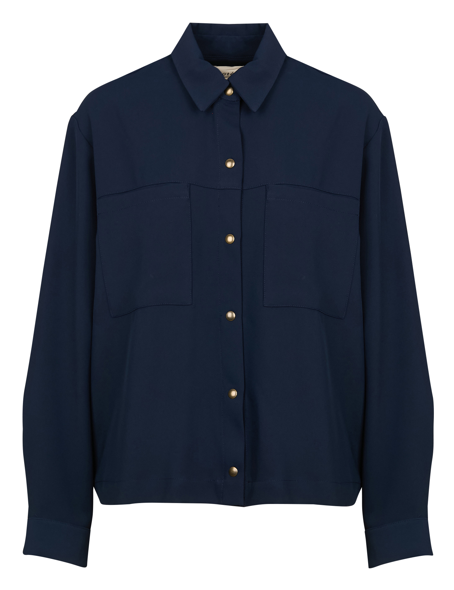 DANIRA - Chemise col classique| Bleu