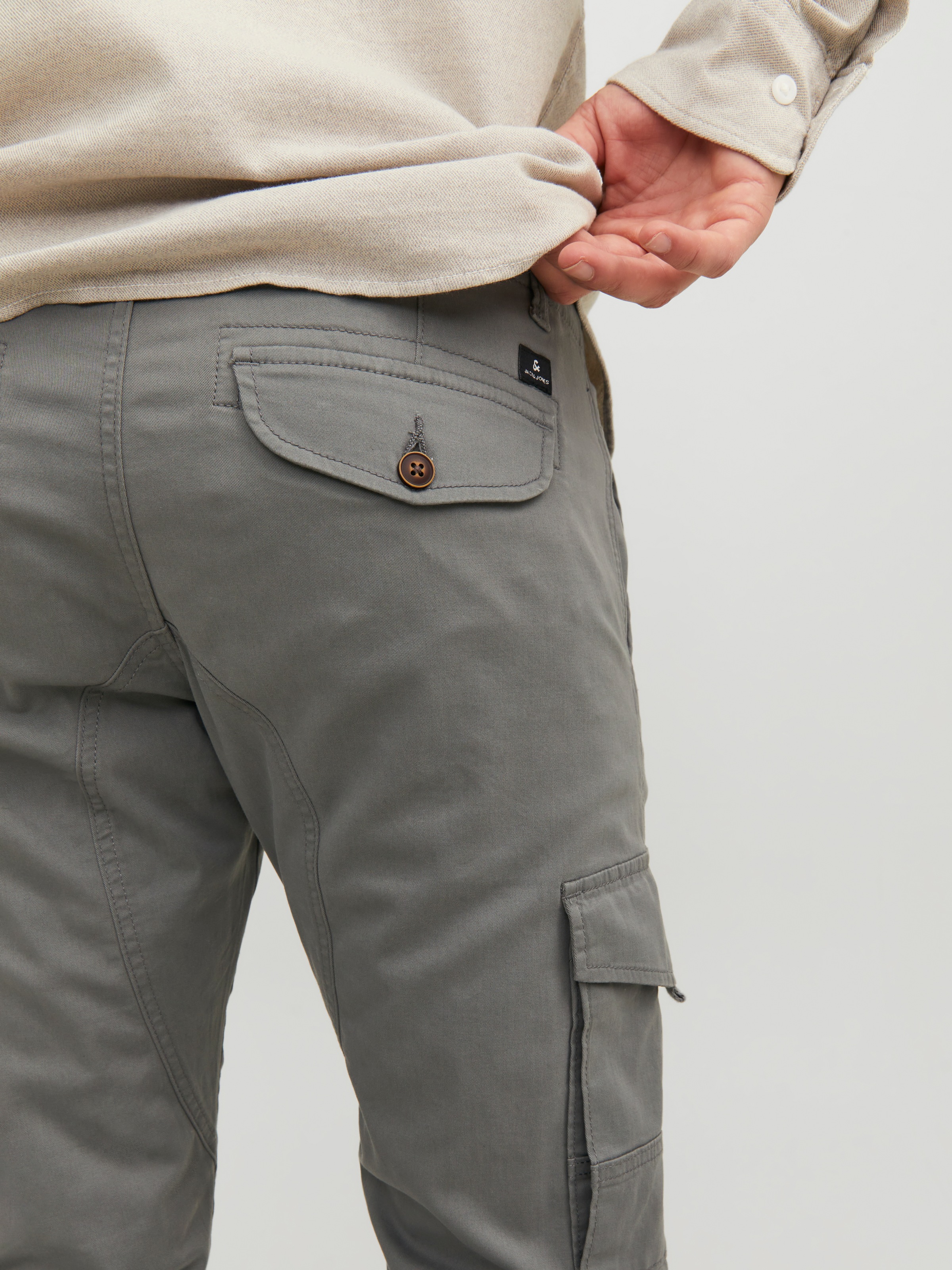 Jack & Jones Cargohose »JPSTPAUL JJFLAKE CARGO NOOS«  mit Beintaschen