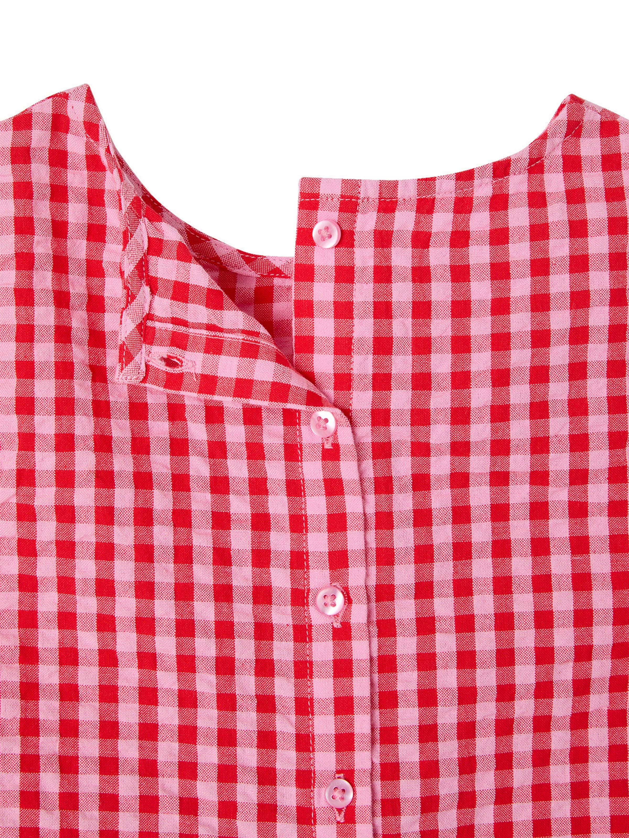 Vertbaudet Mädchen-Set: Bluse & 7/8-Hose bonbon rosa