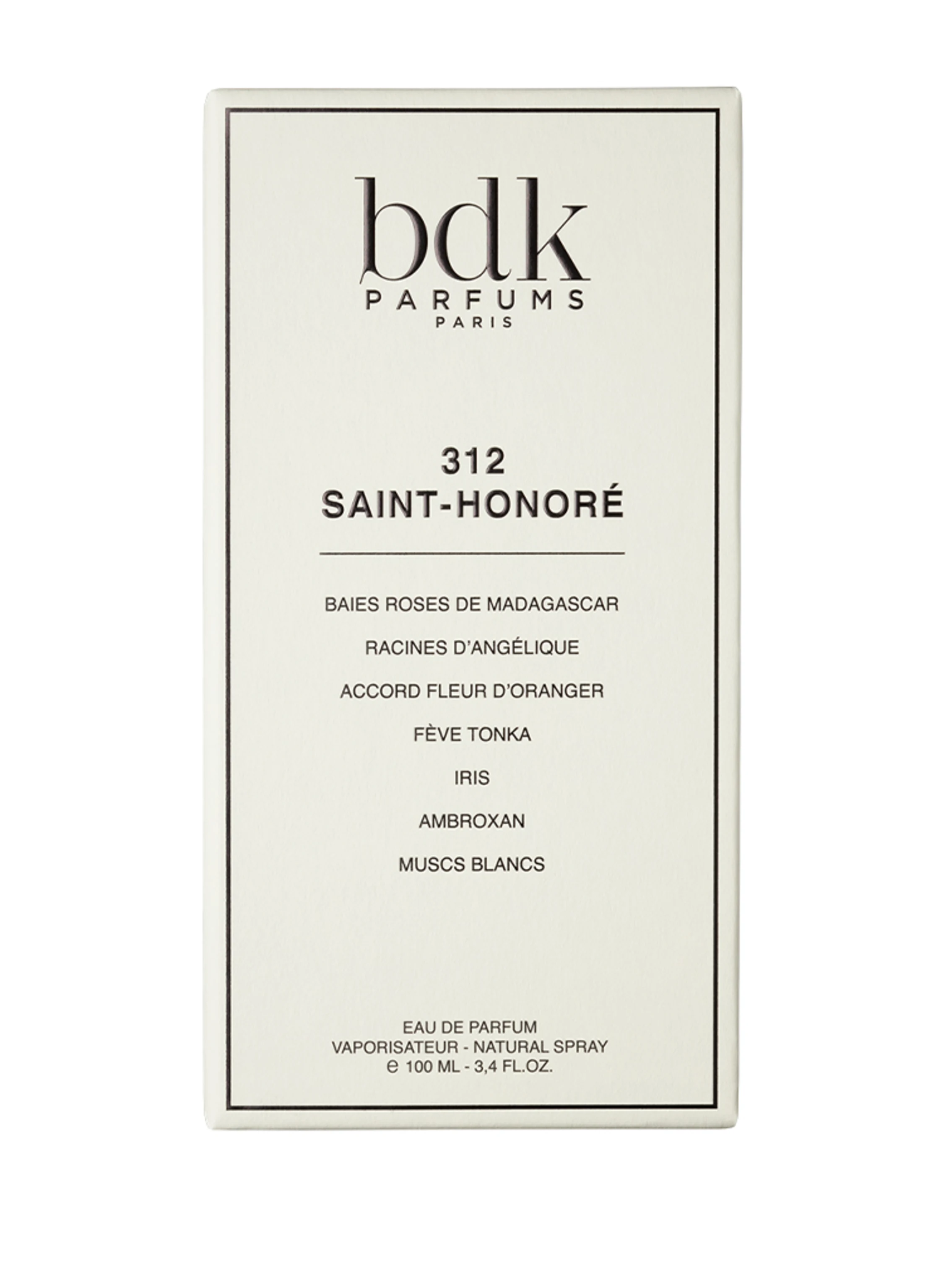 bdk Parfums 312 SAINT-HONORÉ