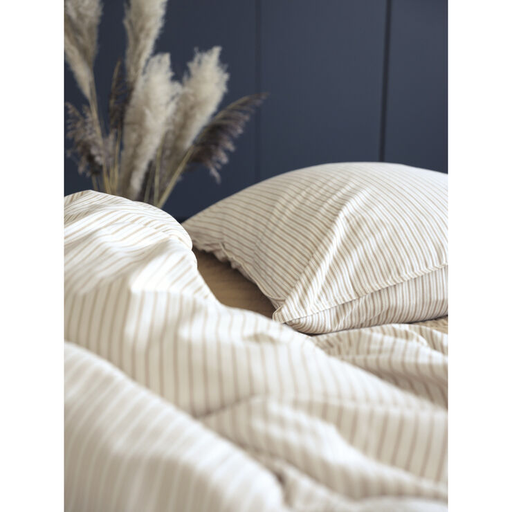 Fabelab Bedding Junior - Caramel Stripes Natural/caramel s