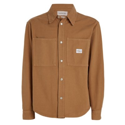 Chemise à manches longues homme Canvas Relaxed Linear CALVIN KLEIN
