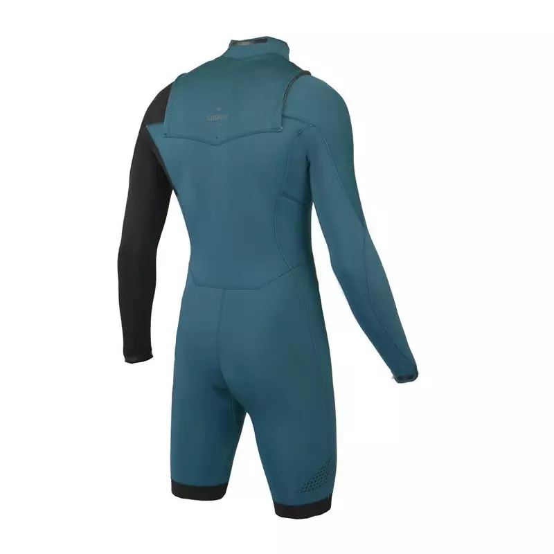 Combinaison shorty SOORUZ Fighter 3/2 LS Frontzip Blue