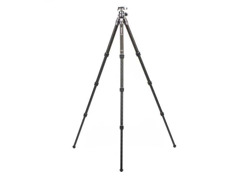 Benro Stativ Kit TTOR24CGX30 Tortoise Stativ-Kit mit Kugelkopf, Schnellwechselplatte, Tasche, Inbusschlüssel und Spikes