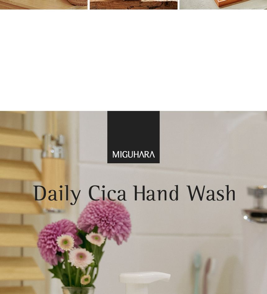 MIGUHARA - Dagelijkse Cica Handzeep