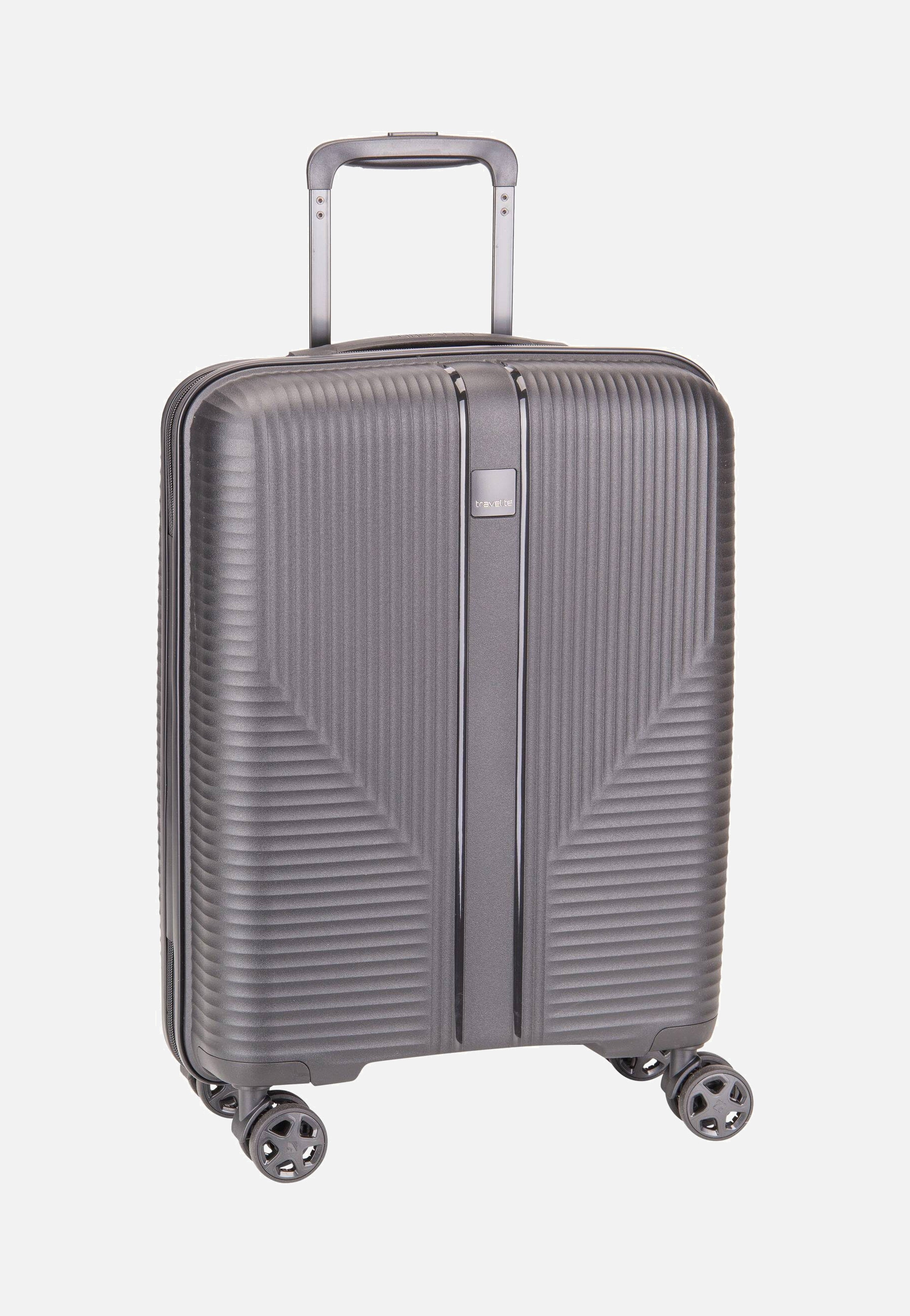 Air Stripe Trolley 4w S Black - Koffer