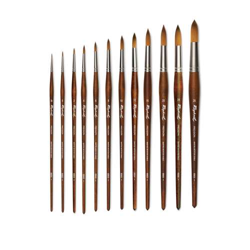 Raphaël® Precision Öl und Acryl Pinsel Serie 8900, Rundpinsel