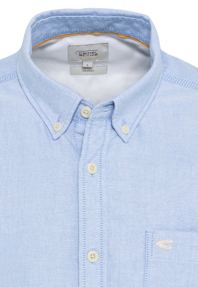 camel active Langarmhemd , mit Button-Down-Kragen