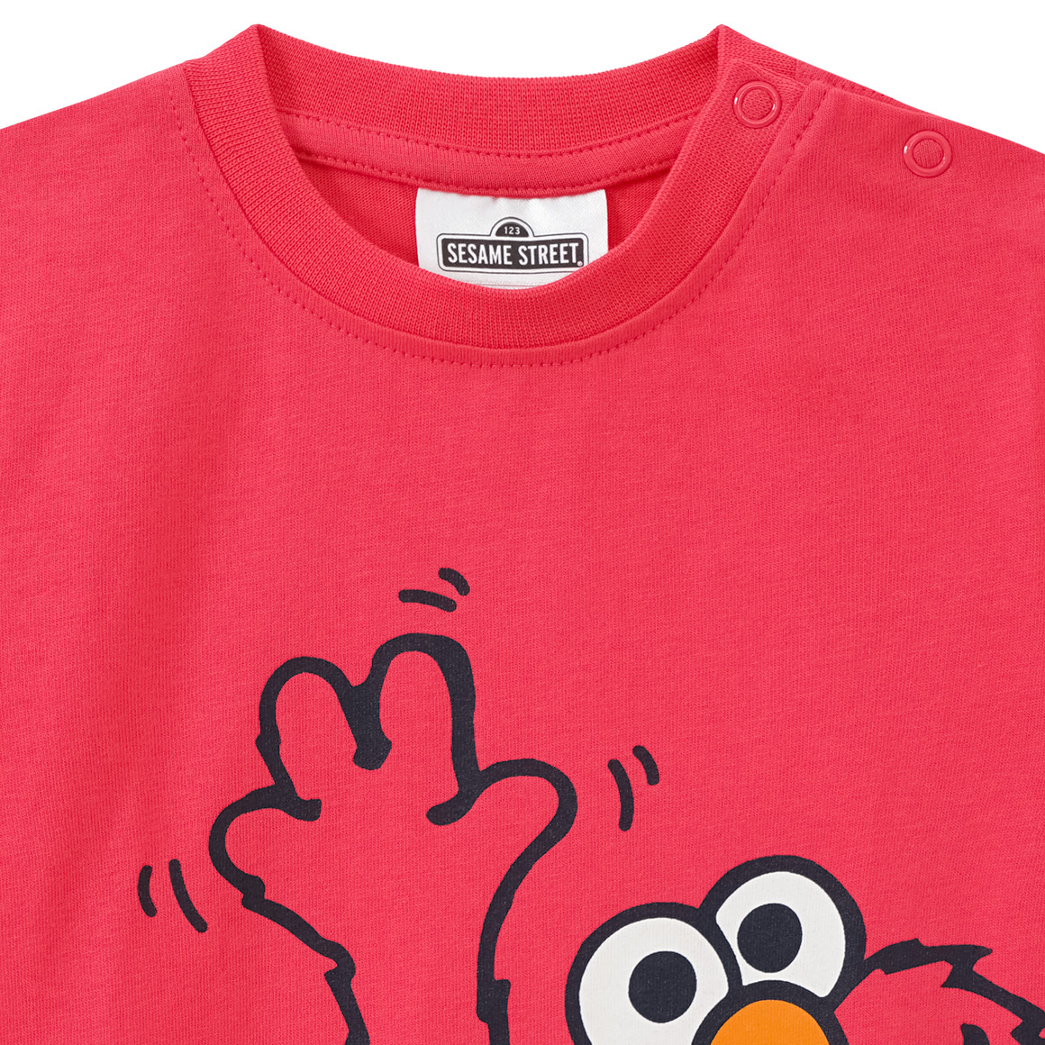Topomini Sesamstraße T-Shirt mit Print pink