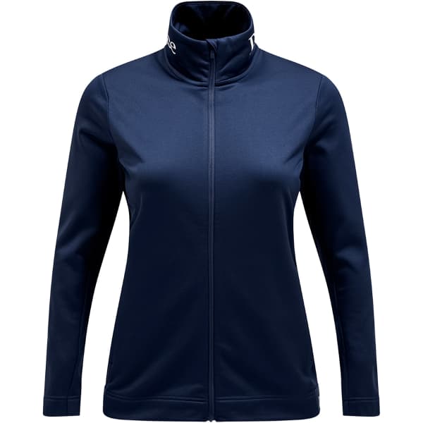 Veste polaire PEAK PERFORMANCE W RIDER TECH ZIP JACKET BLUE SHADOW