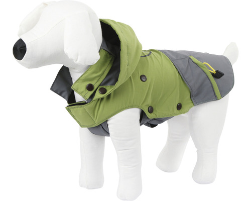 Vancouver Outdoor Hondenjas, Maat L (45 cm), Groengrijs