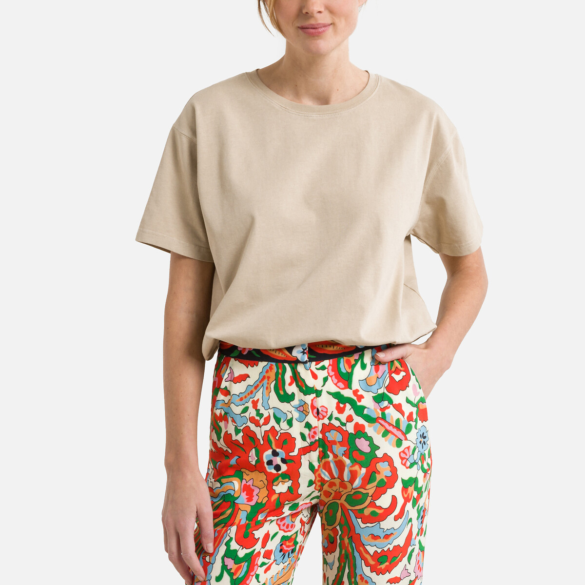 Camiseta AMERICAN VINTAGE Fizvalley de gola redonda e mangas curtas