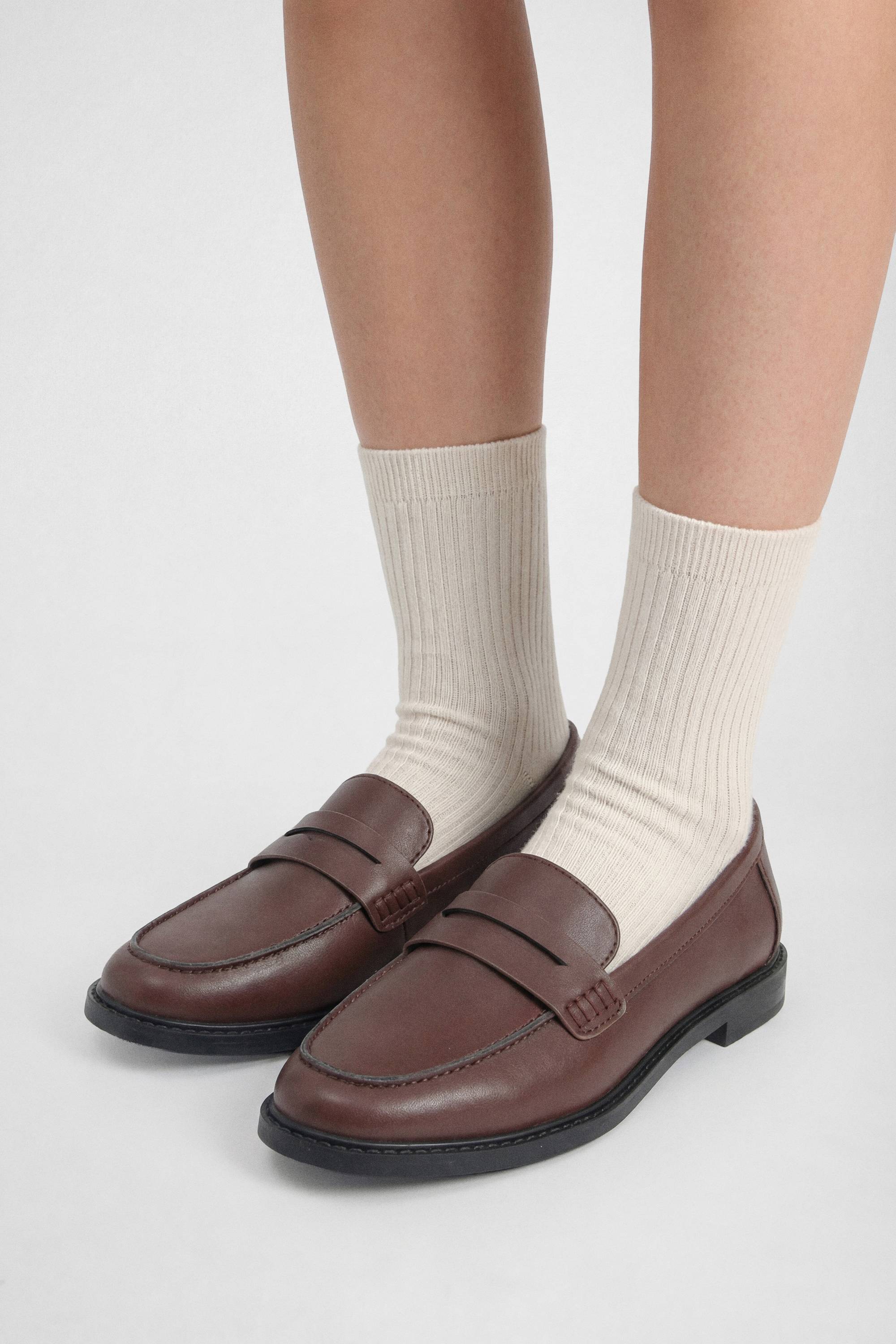 boohoo Mocassins Plats Basiques