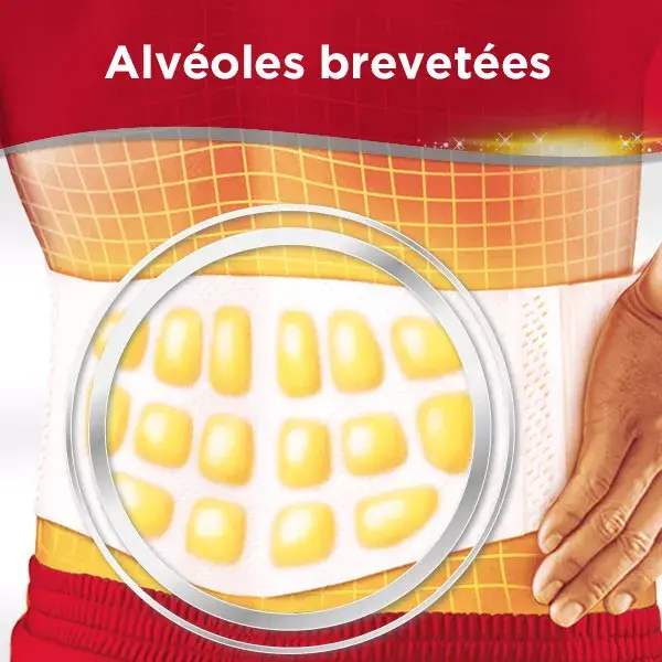 Adesivos autoaquecidos Thermacare para a região lombar (2 unidades)