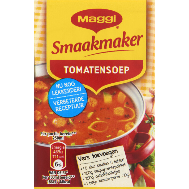 Maggi Smaakmaker tomatensoep