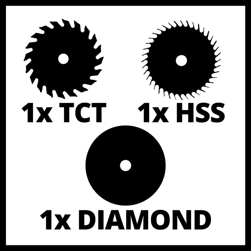 Einhell TC-CS 89 kit handcirkelzaag 600W 89mm
