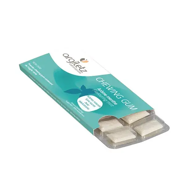 Goma de mascar Argiletz Argil'Gum Menthe