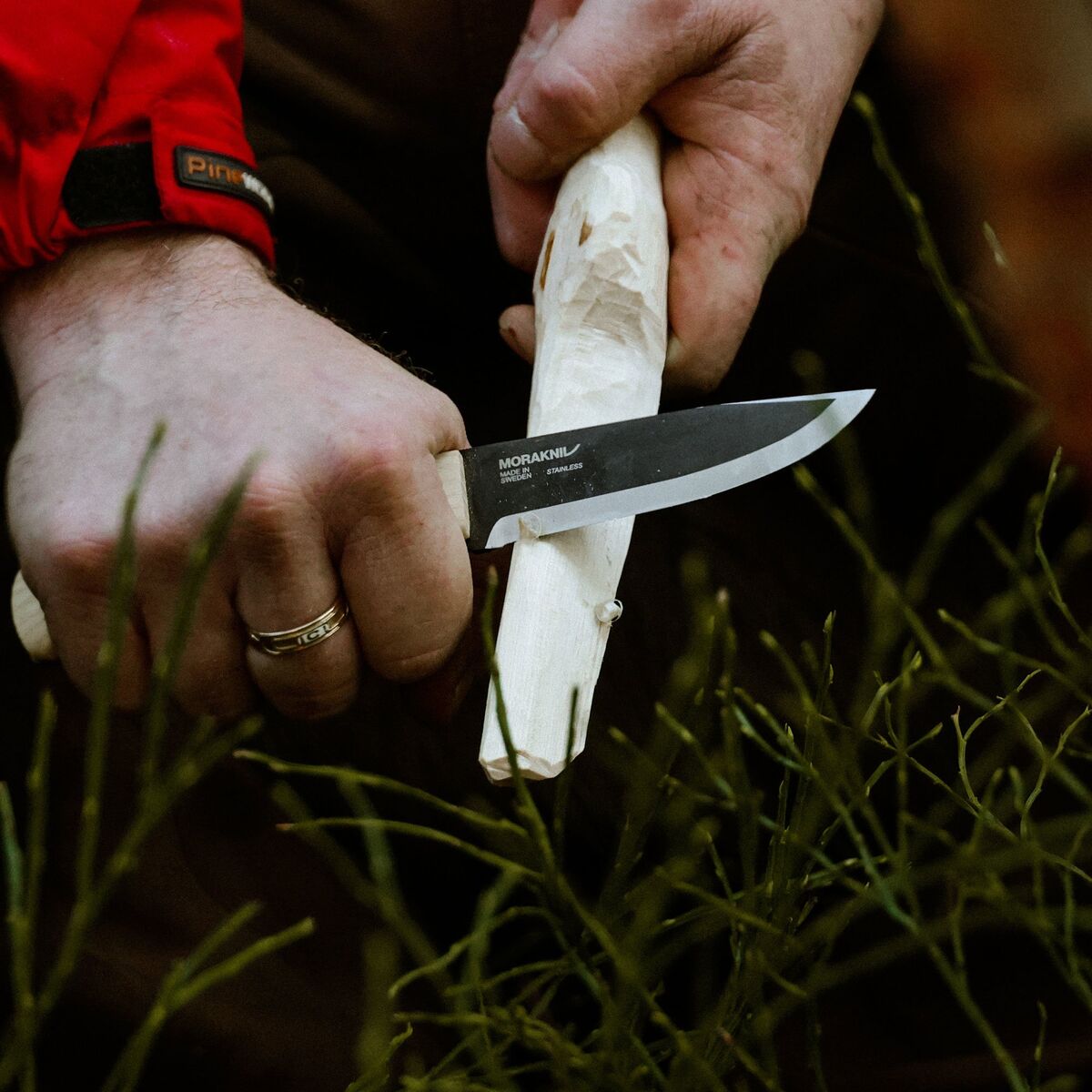 Wit BlackBlade (S) Ash Wood, friluftskniv