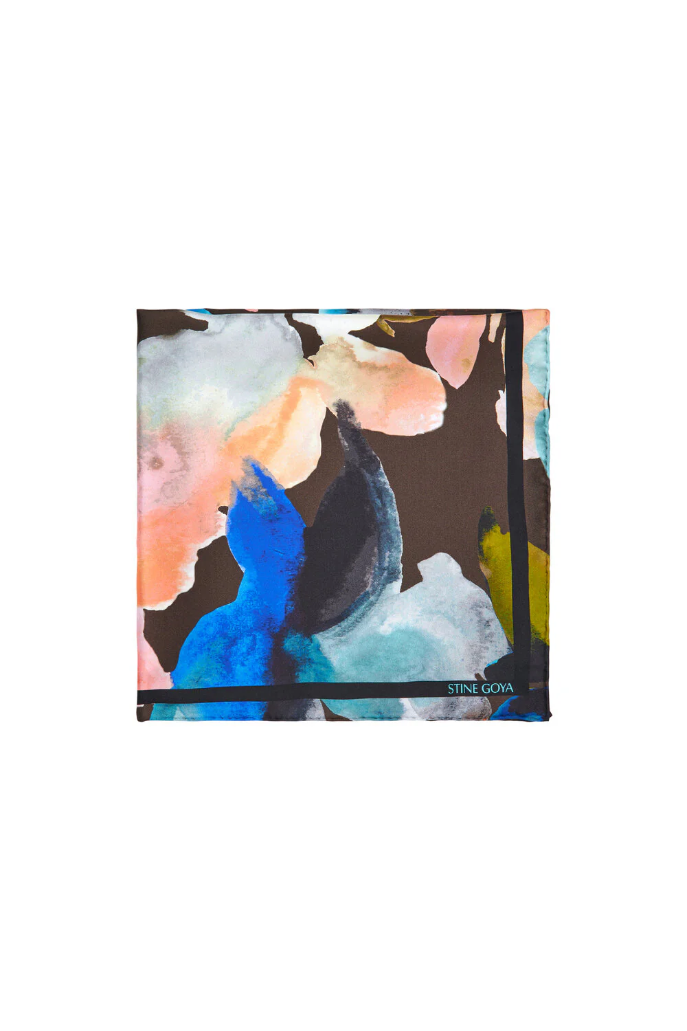 Stine Goya  Silketørklæde, small - Aquarelle Garden
