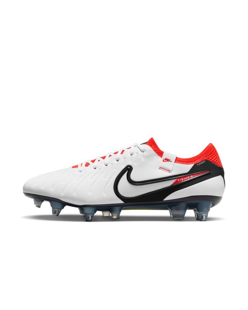 Chaussures de football Nike Tiempo Legend 10 Elite SG-PRO Blanc pour homme