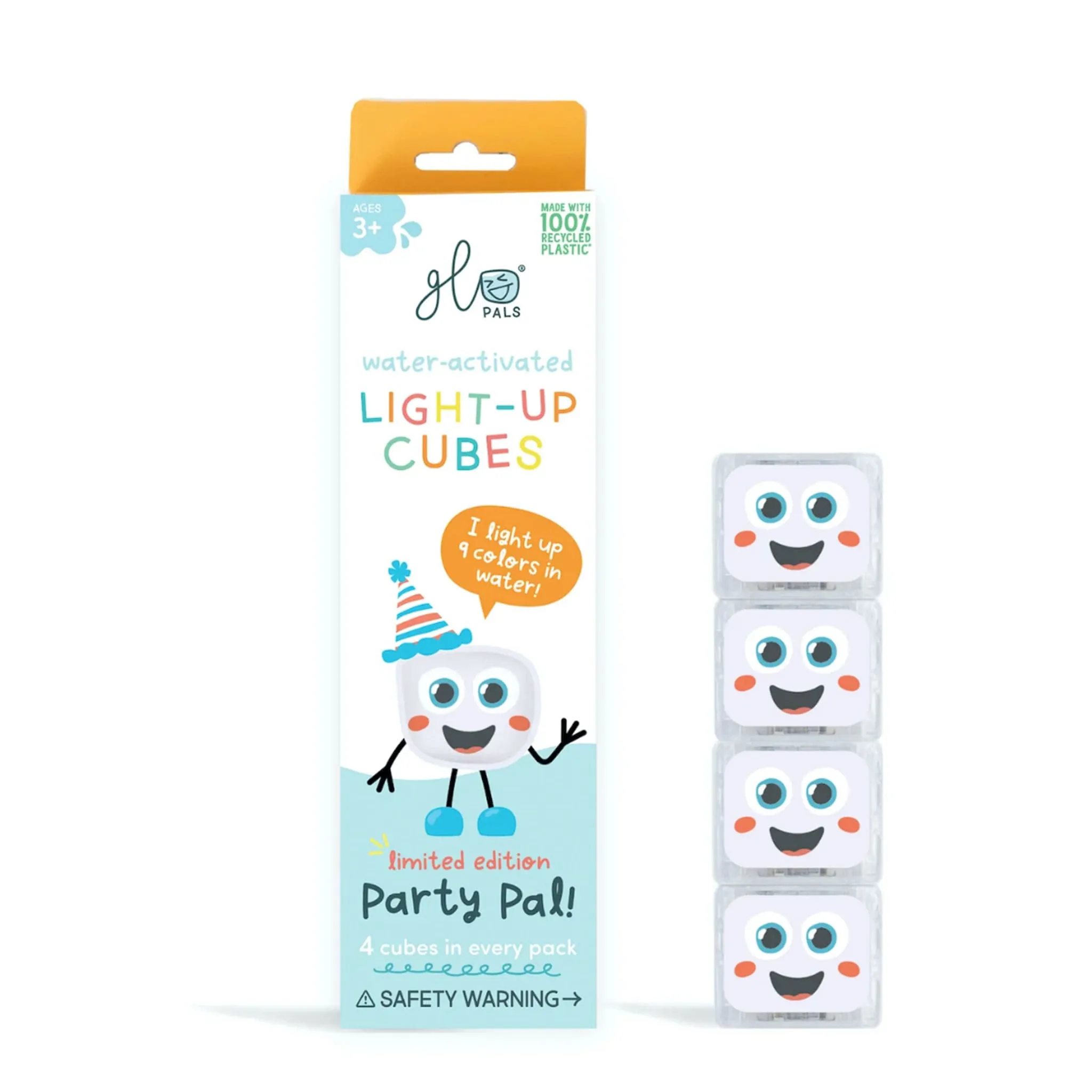 Glo Pals Cubes Lumineux pour le Bain - Party Pal
