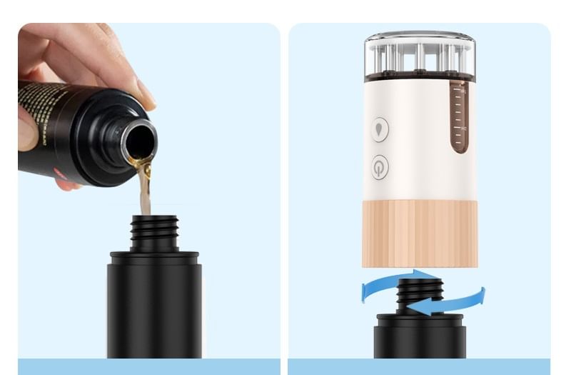 Thalia - USB oplaadbare lichttherapie hoofd- en hoofdhuidmassager