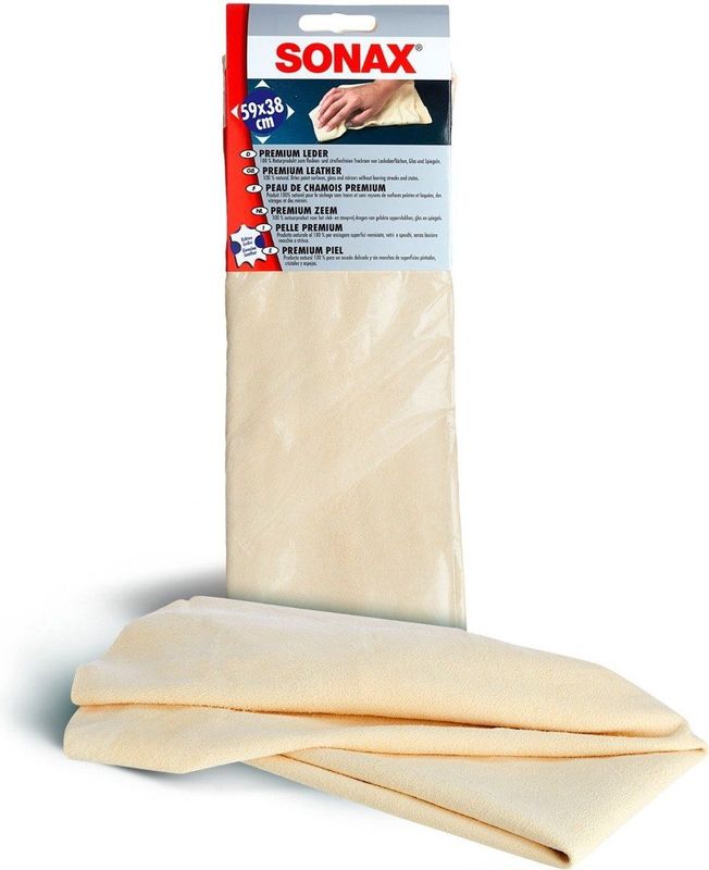 Sonax - Premium Zeem - Geel - 100% Natuurproduct
