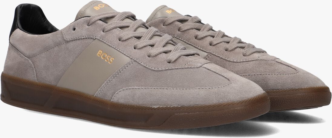 BOSS grijze boss lage sneakers brandon tenn