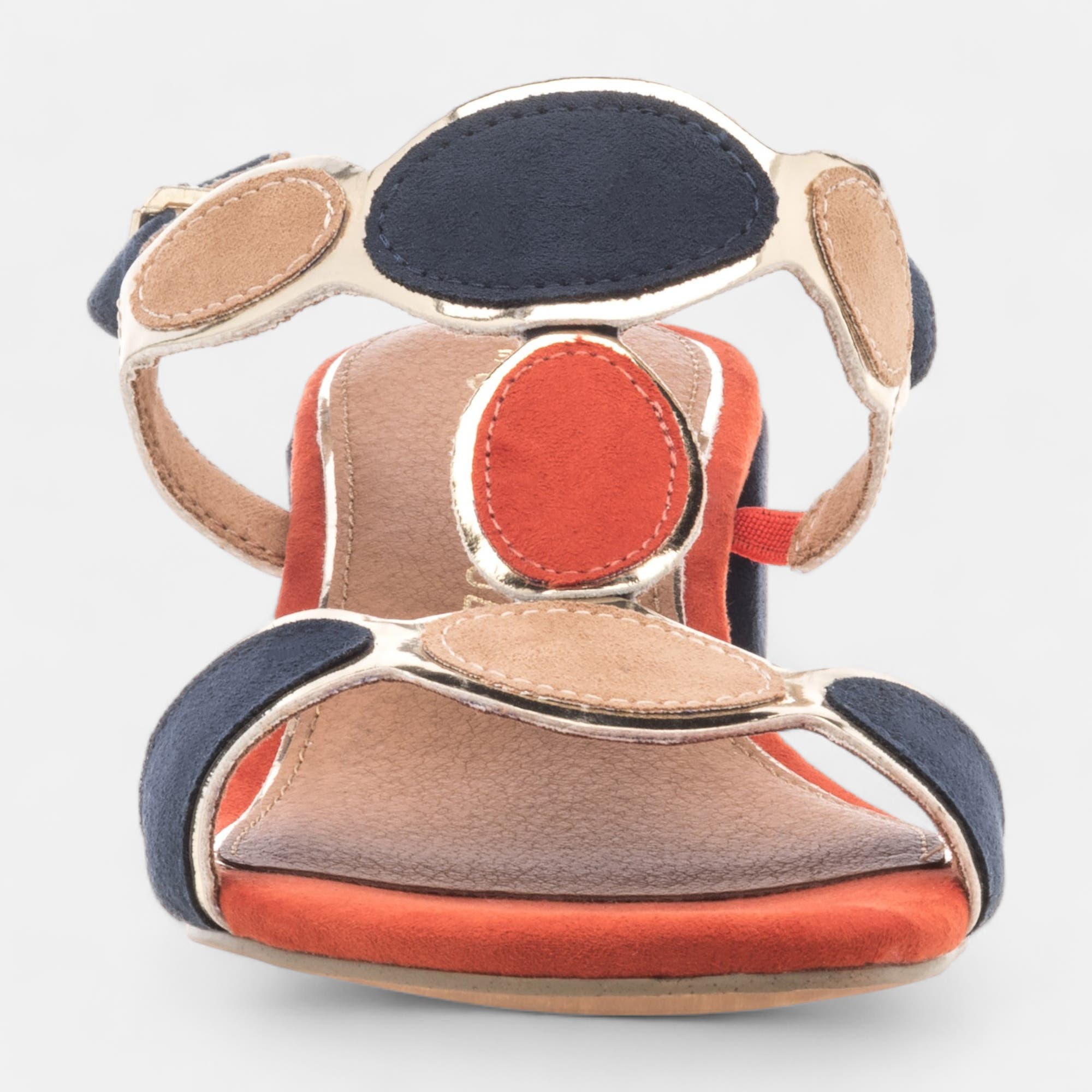 Nu-pieds Femme bleu marine