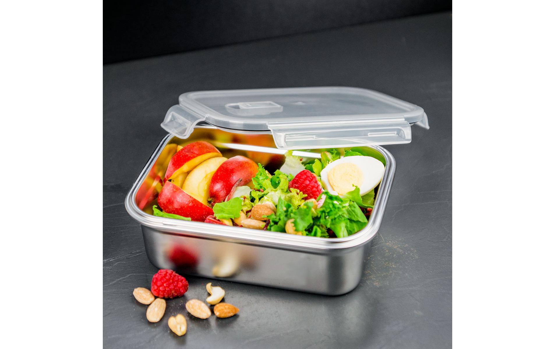 Lunchbox Safety 1500 ml, SilberAufbewahrungsbox