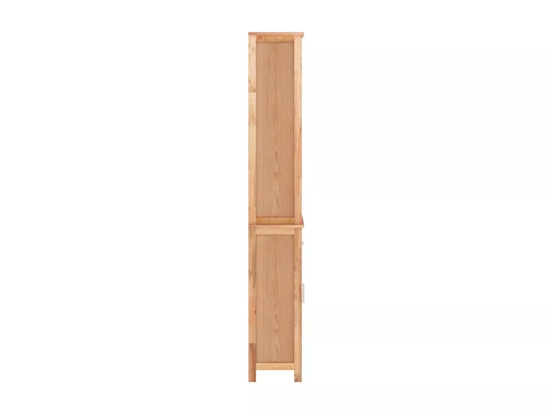 Armoire de salle de bain 42x29x182 cm Bois massif de noyer