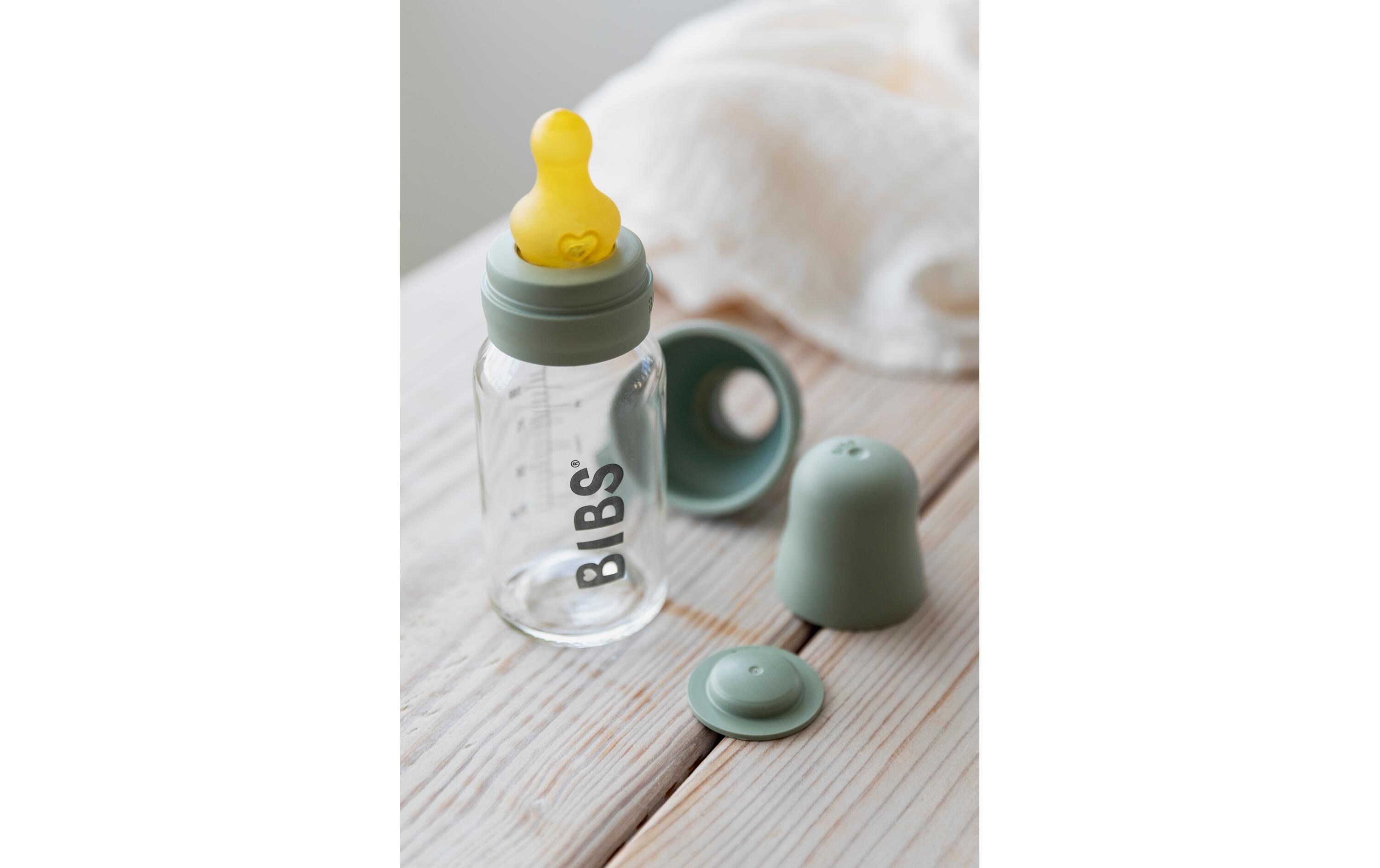 Trinksauger Latex Medium Flow 2 StückBottle Nipple aus Naturkautschuk