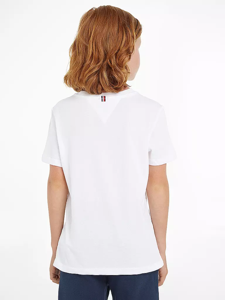 TOMMY HILFIGER Jungen T-Shirt weiss